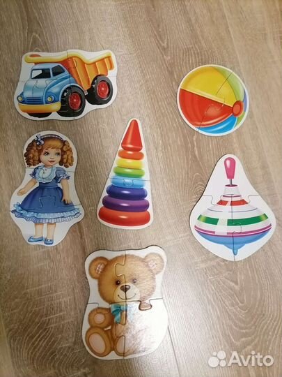Пазлы детские для малышей