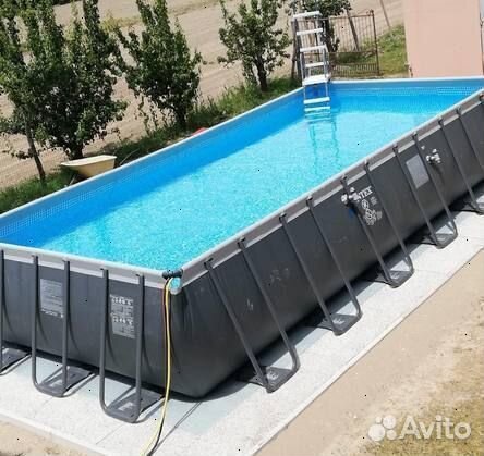 Каркасный бассейн Intex 428279 Rectangular