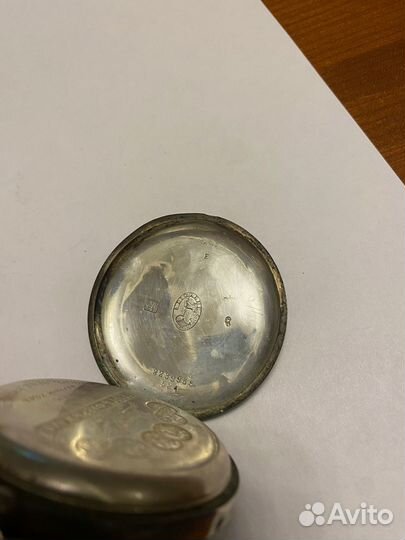 Карманные часы Георг Фавр Жако, серебро 84