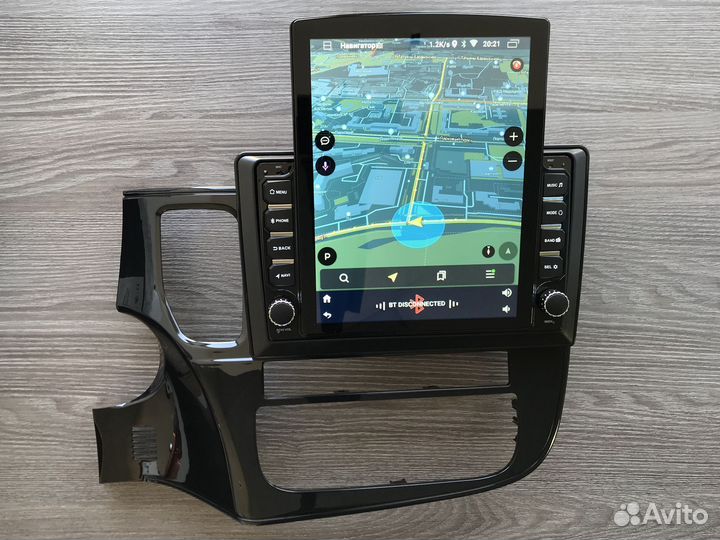 Магнитола на Mitsubishi Outlander 3