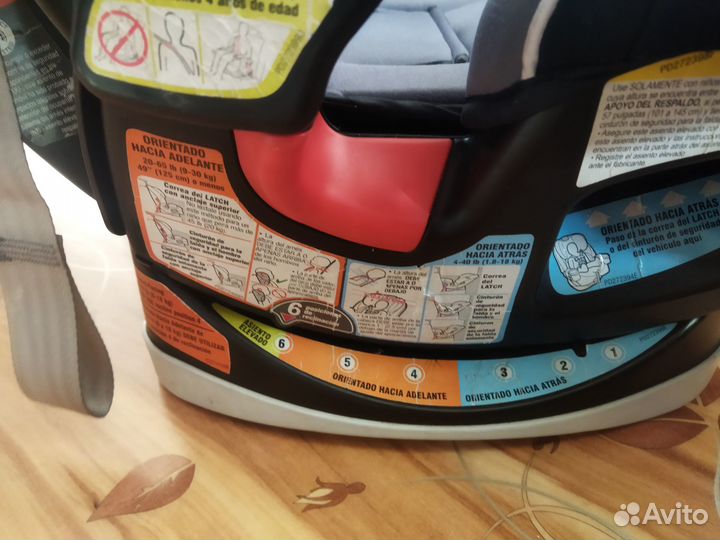 Детское автокресло 0-36 кг Graco 4 ever all in 1