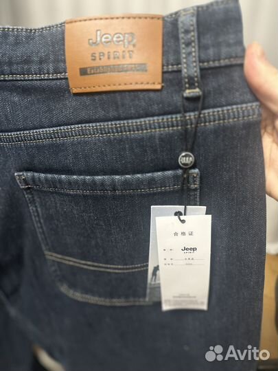 Джинсы jeep теплые