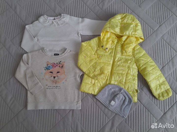 Вещи пакетом на девочку 104