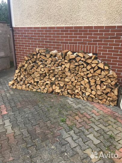 Дрова колотые и пеньками