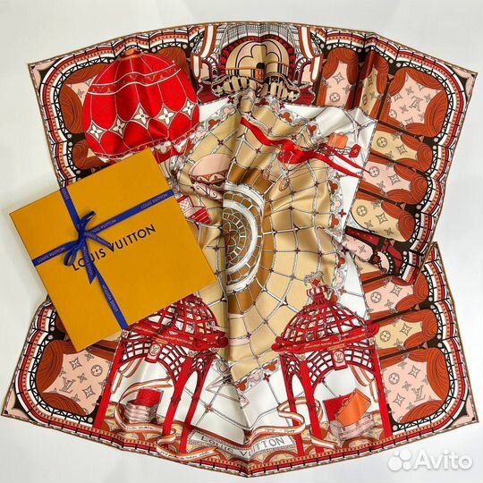 Louis Vuitton шелковый платок