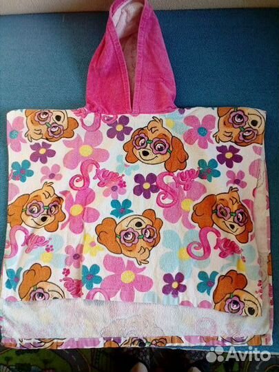 Махровые полотенца с капюшоном Щенячий Патруль