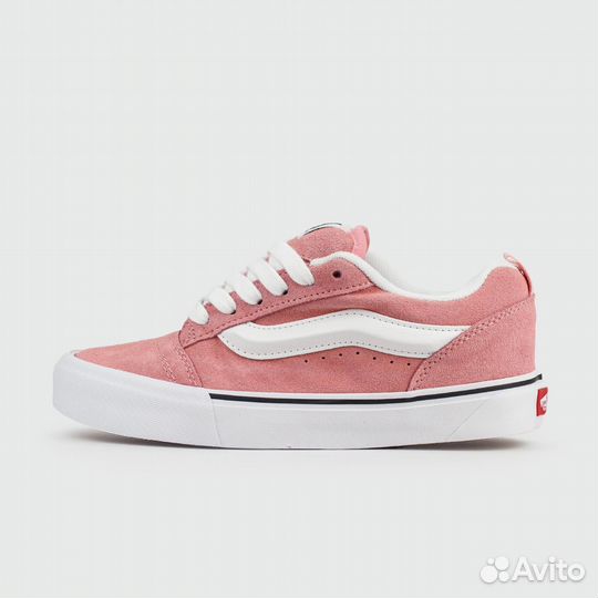 Кеды Vans Knu Skool Pink / White Wmns (арт. 25561)