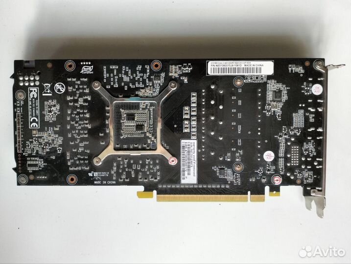 Видеокарта Palit Dual GTX 1060 6Gb 192bit