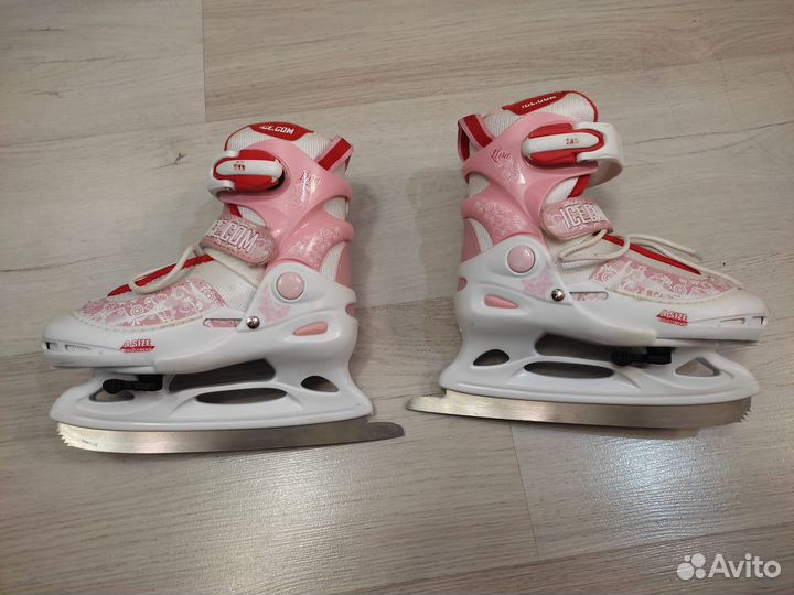 Коньки детские раздвижные р.26-29
