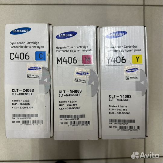 Новый картридж для принтера samsung