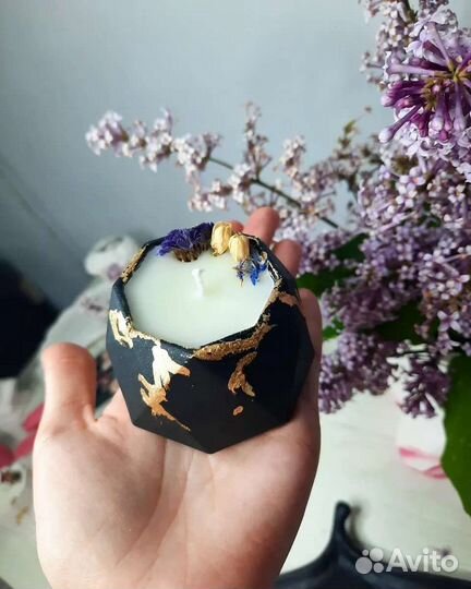 Свечи из кокосового воска