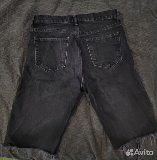 Бриджи джинсовые