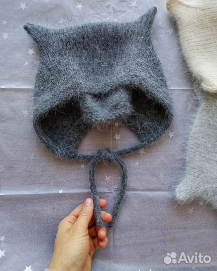 Шапка детская весенняя чепчик