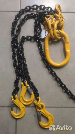 Стропы цепные г/п любая 1-2 дня