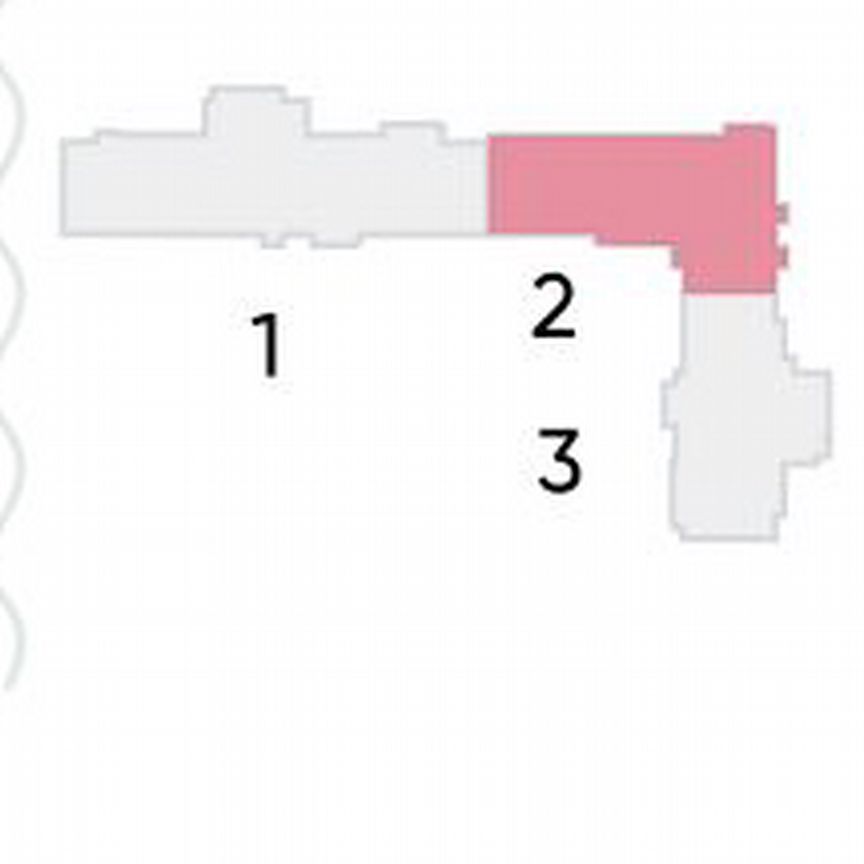 2-к. квартира, 49,5 м², 15/16 эт.