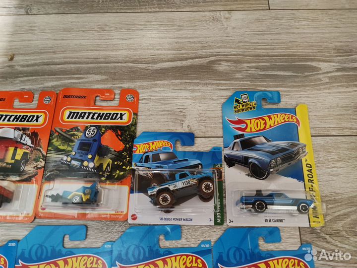 Hot Wheels Matchbox пикапы, джипы, автобусы
