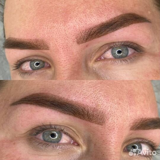 Перманентный макияж бровей губ и век