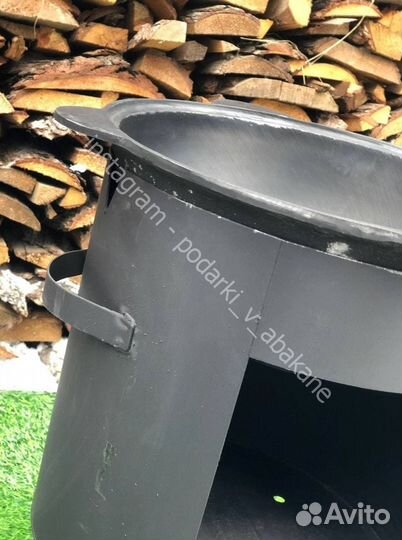 Казан 8 литров и печь для казана