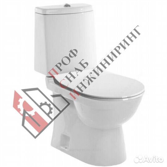 Унитаз-компакт универсальный выпуск нижний подвод