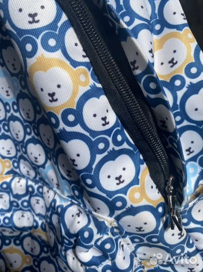 Школьный Рюкзак Тканевый с мишками