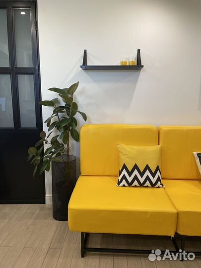 Полка настенная на металлическом каркасе боро, цве