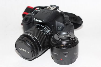 Canon 700D kit + Canon 50 1.8