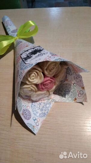 Букет из шоколадных роз