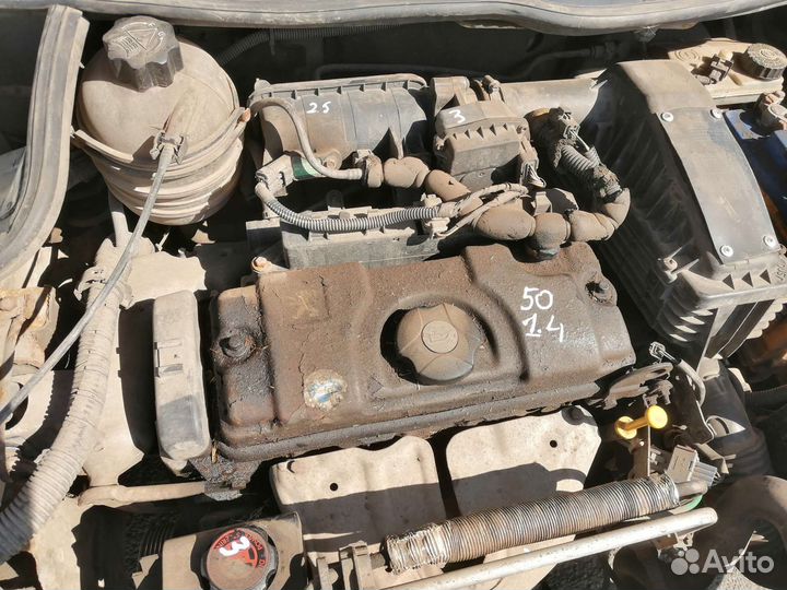 Двигатель на peugeot 206 1.4