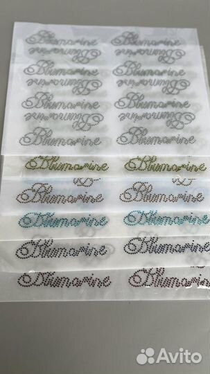 Аппликации из страз