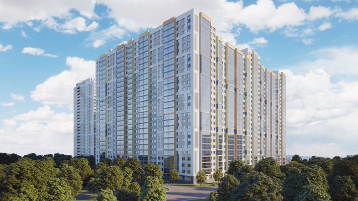 3-к. квартира, 68,6 м², 11/26 эт.