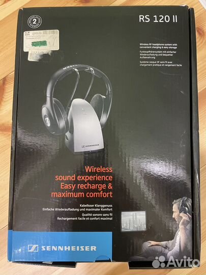 Беспроводные наушники sennheiser - 2 комплекта