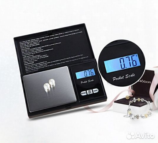 Весы электронные ювелирные (0.01g-500g)
