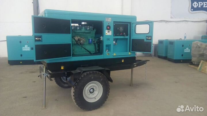 Дизельный генератор 40 квт на шасси