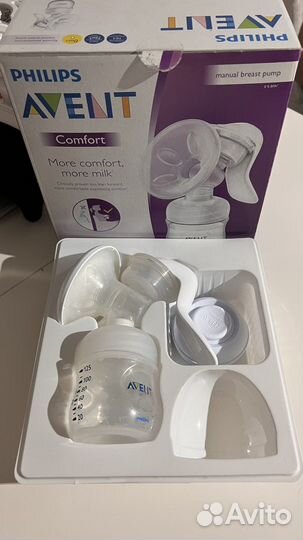 Молокоотсос avent ручной не пригодился