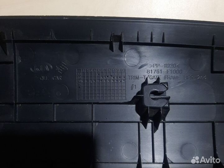 Обшивка двери багажника верхняя Kia Sportage 4 QL