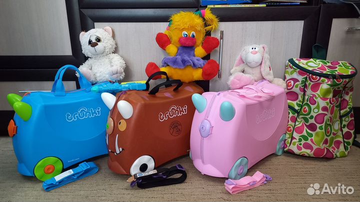 Чемодан детский Trunki оригинал на колесах