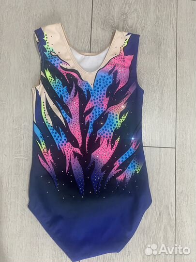 Купальник спортивная гимнастика девочки 116 см