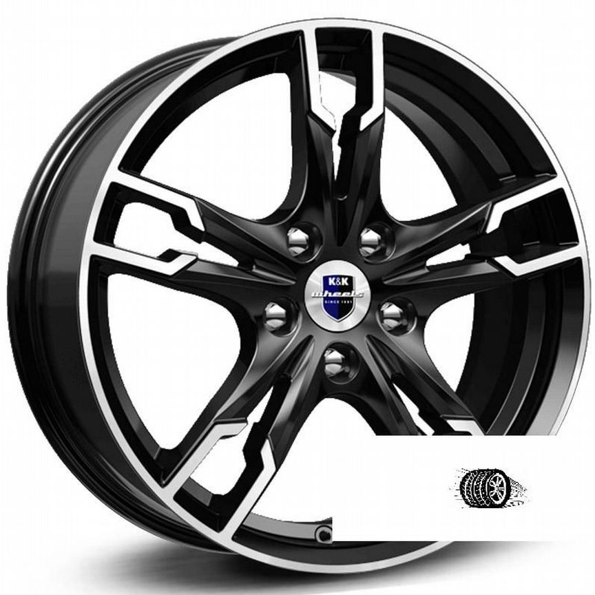 Литые диски K&K 7×R17 5×108