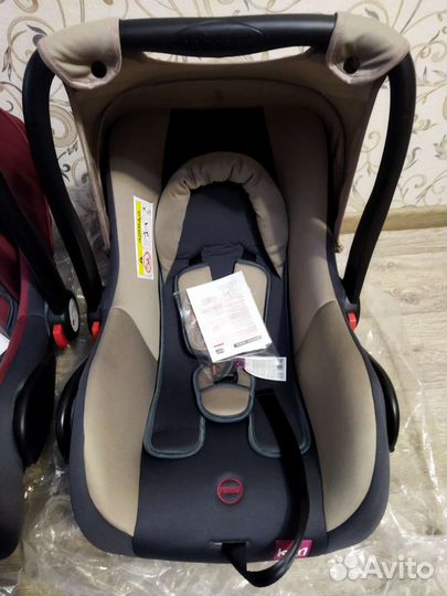 Новая автолюлька с рождения + вкладыш