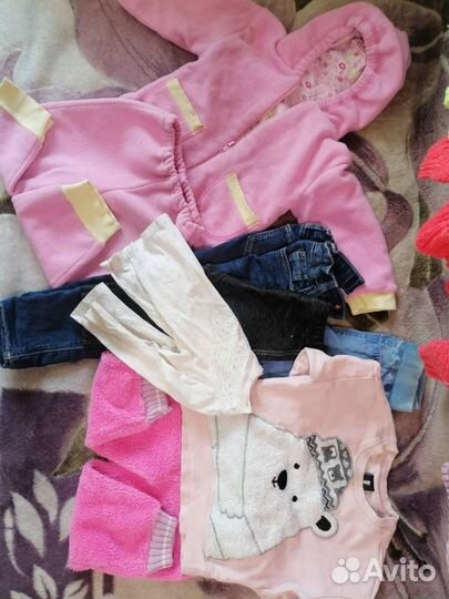 Вещи до году, на девочку