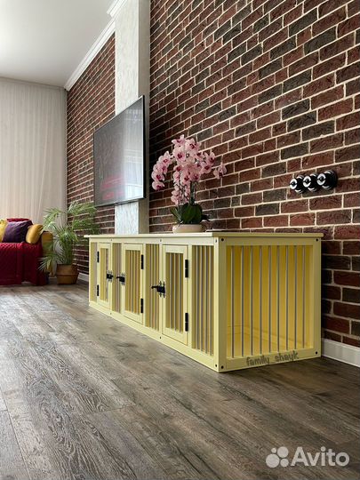 Интерьерные клетки для собак