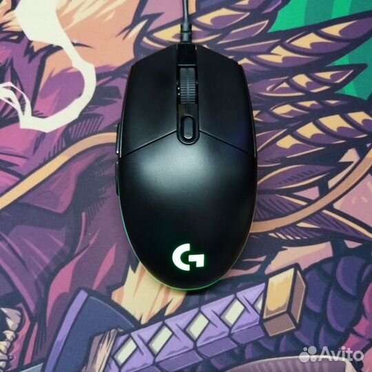 Мышь проводная Logitech G102 lightsync