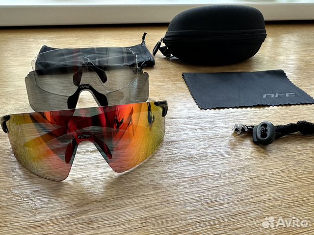 Спортивные очки 3 линзы NRC (бесплатная доставка)