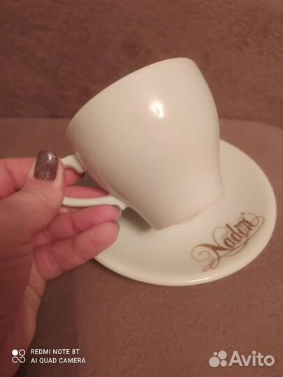 Чашка с блюдцем