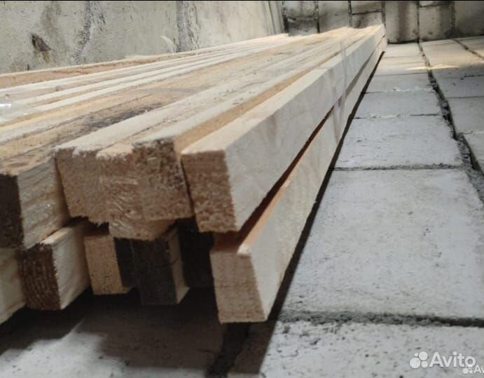 Рейка деревянная 20 х 50