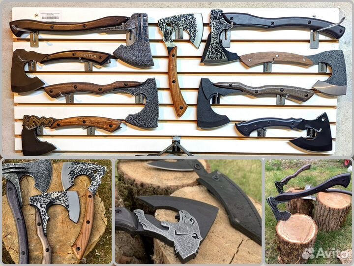 Топор ручной работы универсальный 45сталь