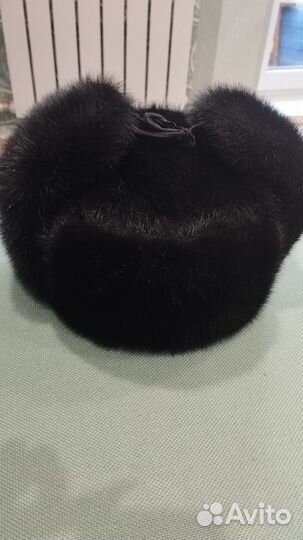 Норковая шапка мужская