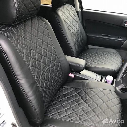 Чехлы Daihatsu BE-GO 1 (ромб)