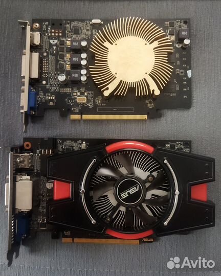 Видеокарты на запчасти