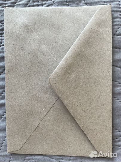 Крафт конверт
